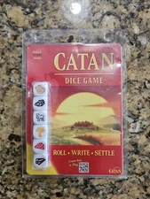 Catan Dice Game Roll Write Settle Discover Klaus Teuber  New Family Fun