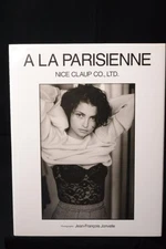 Jean-Francois Jonvelle Paris Women Monochrome Photo Book 1992 Used