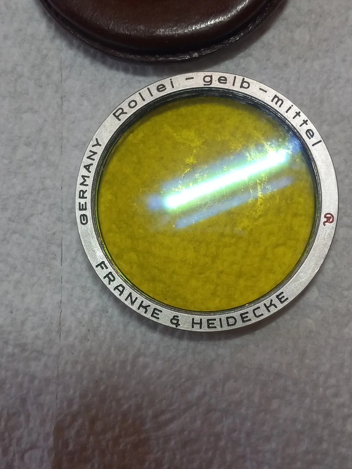 Lote de filtros Rollei F&H - rojo rojo hellrot - amarillo y verde Franke & Heidecke Foto 4 de 4