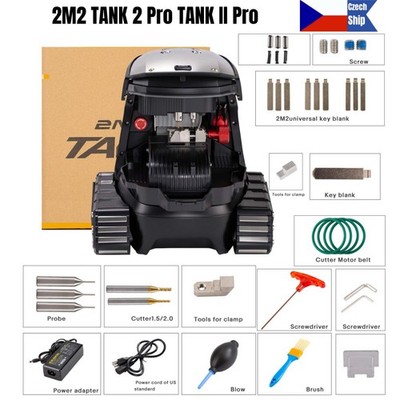 2M2 TANK 2 Pro TANK II Pro CNC Cut Machine Add House Keys Dimple,Multi-point Key