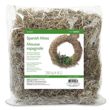 Floracraft SM8 Spanish Moss 8oz-Natural (6Pk)
