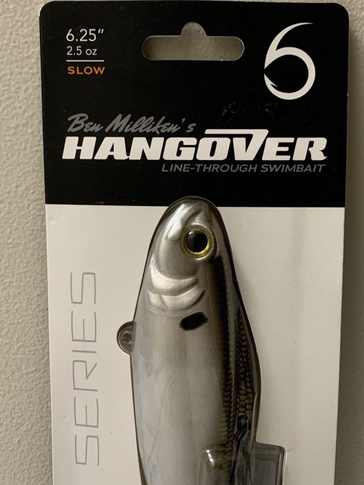 6th Sense Ben Milliken 6.25" Hangover Line Through Swimbait 4K Shad Slow Sink - Image 3