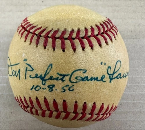 Don Larsen Perfect Game Signed Autographed Official AL Baseball - JSA