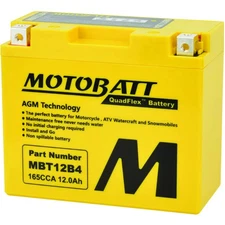 Motobatt Battery For Yamaha XVS650 V-Star (All) 650cc 98-14