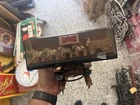 Vintage Budweiser Beer Clydesdale Horse Wagon Cash Register Light Sign Display