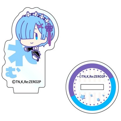 Rem Re: Zero Onamae Pitanko Mini Acryl Ständer Japan C130