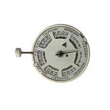 White Quartz Watch Movement With Battery For Swiss ISA 1198 Watch Accessory mk