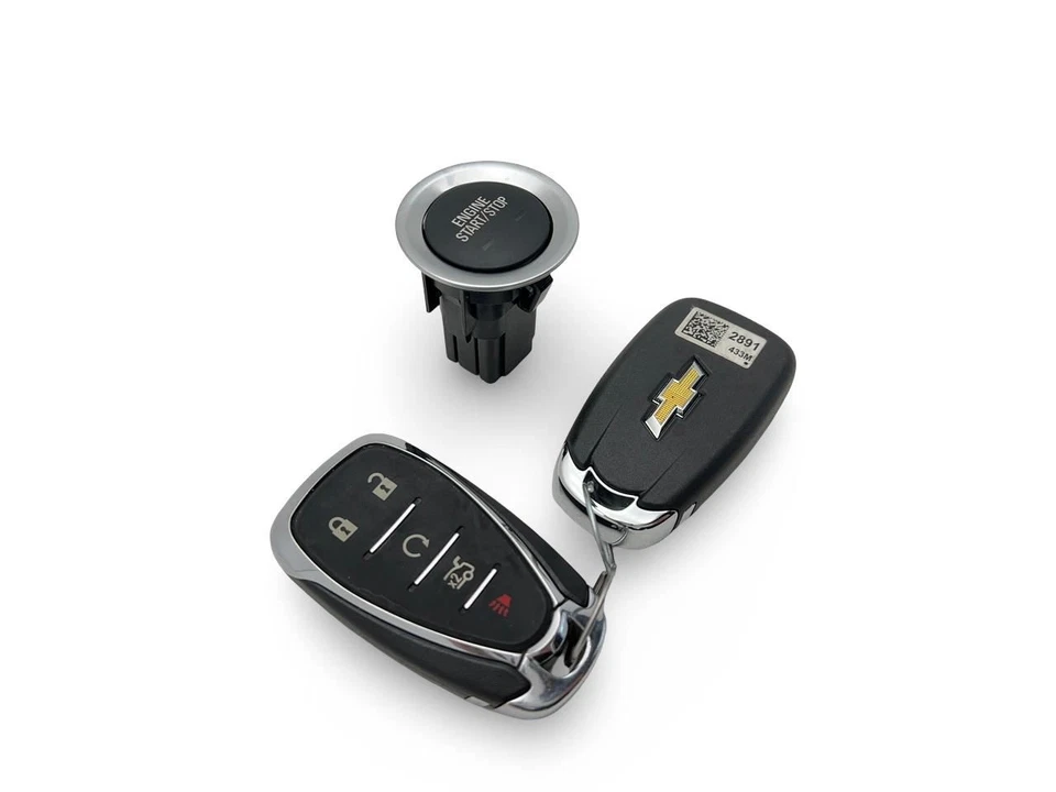 2019-2025 Chevrolet Malibu Ignition Push Button Switch With Key - Image 4 of 4