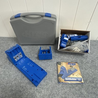 Kreg Jig K4 Pocket Hole System Kit w/ Case Bits DVD Woodworking - NEW Open Box 