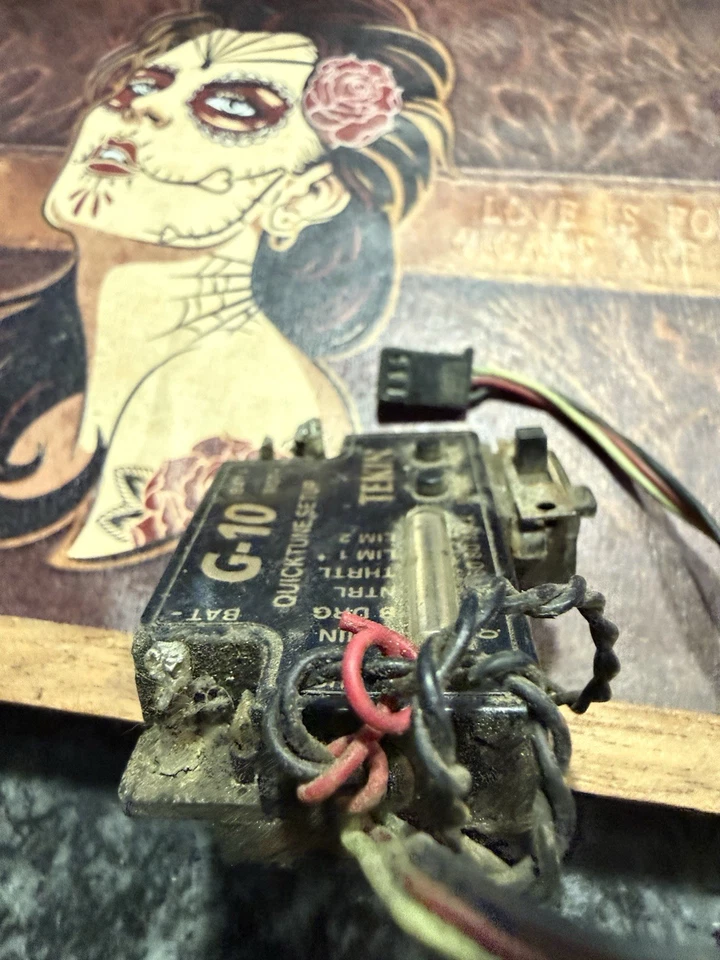 Vintage Tekin G10 Quick tune Set Up Speed Control!! Powers On ! - Image 3 of 4