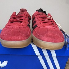 Adidas Gazelle Indoor J Originals Red Black IH6448 Size 4 Youth / 5.5 Women