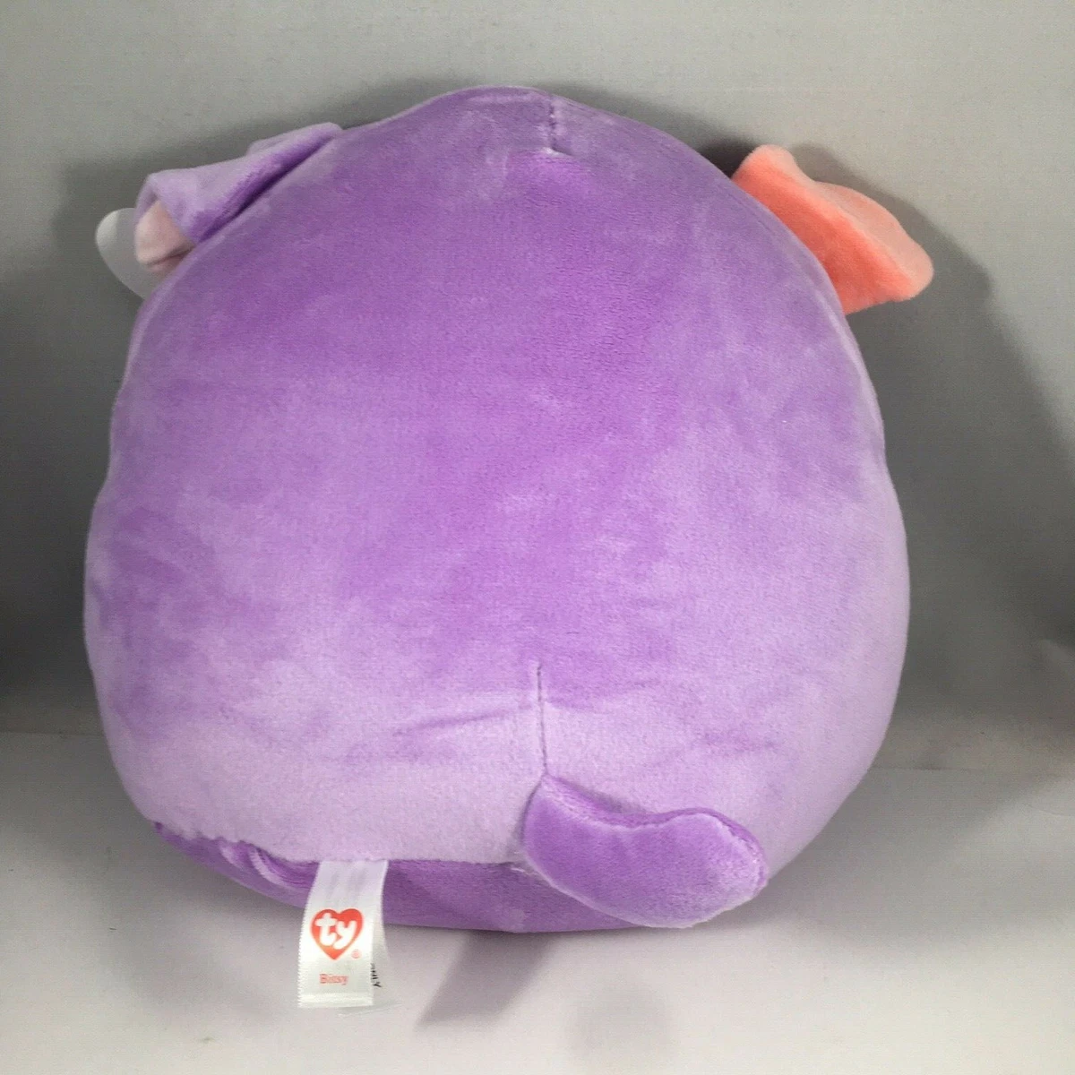 The purple top plush pillow