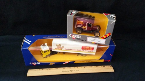 Vintage Steiff Corgi Die Cast models Lot of 2 c1980 - New in Boxes unopened - Picture 7 of 8