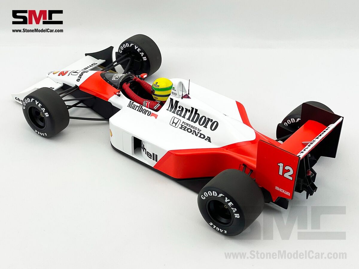 Mclaren MP4/4 #12 Ayrton Senna 1988 F1 World Champion 1:12 Mclaren MP4/4 #12 Ayrton Senna 1988 F1 World Champion 1:12
