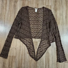 Creative Design Works Womens Sz Large Top Long Sleeve Made In USA