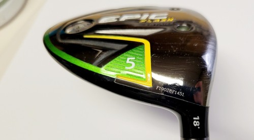 RARE! CALLAWAY EPIC FLASH STAR FAIRWAY 5 WOOD 18* GRAPHITE STIFF RH JAPANESE VER - Picture 2 of 8