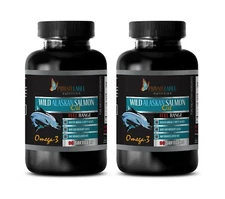 support brain and focus - WILD ALASKAN SALMON OIL - essential fatty acids 2B
