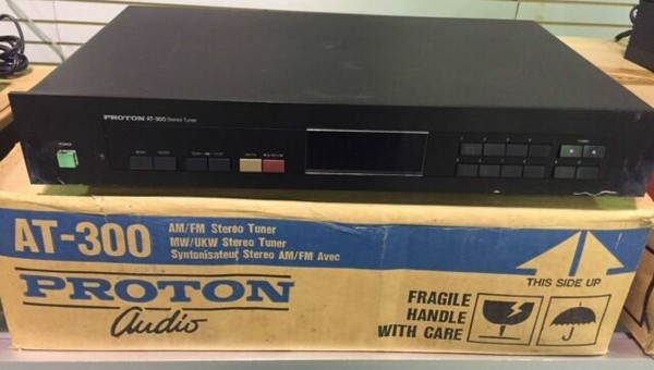 Proton At-300 Am/fm Stereo Tuner With Remote and Cables for sale online ...