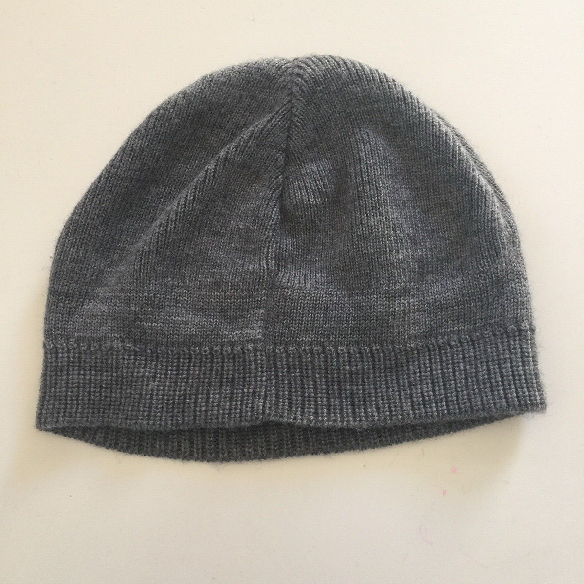 帽子 00s ARMANI Navy Wool Beanie Emporio Armani Rubber Logo Beanie Navy | ONU