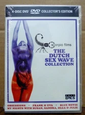 Cult Epics release of The DUTCH SEX WAVE Collection [4-DVD Box Set] BRAND NEW!!
