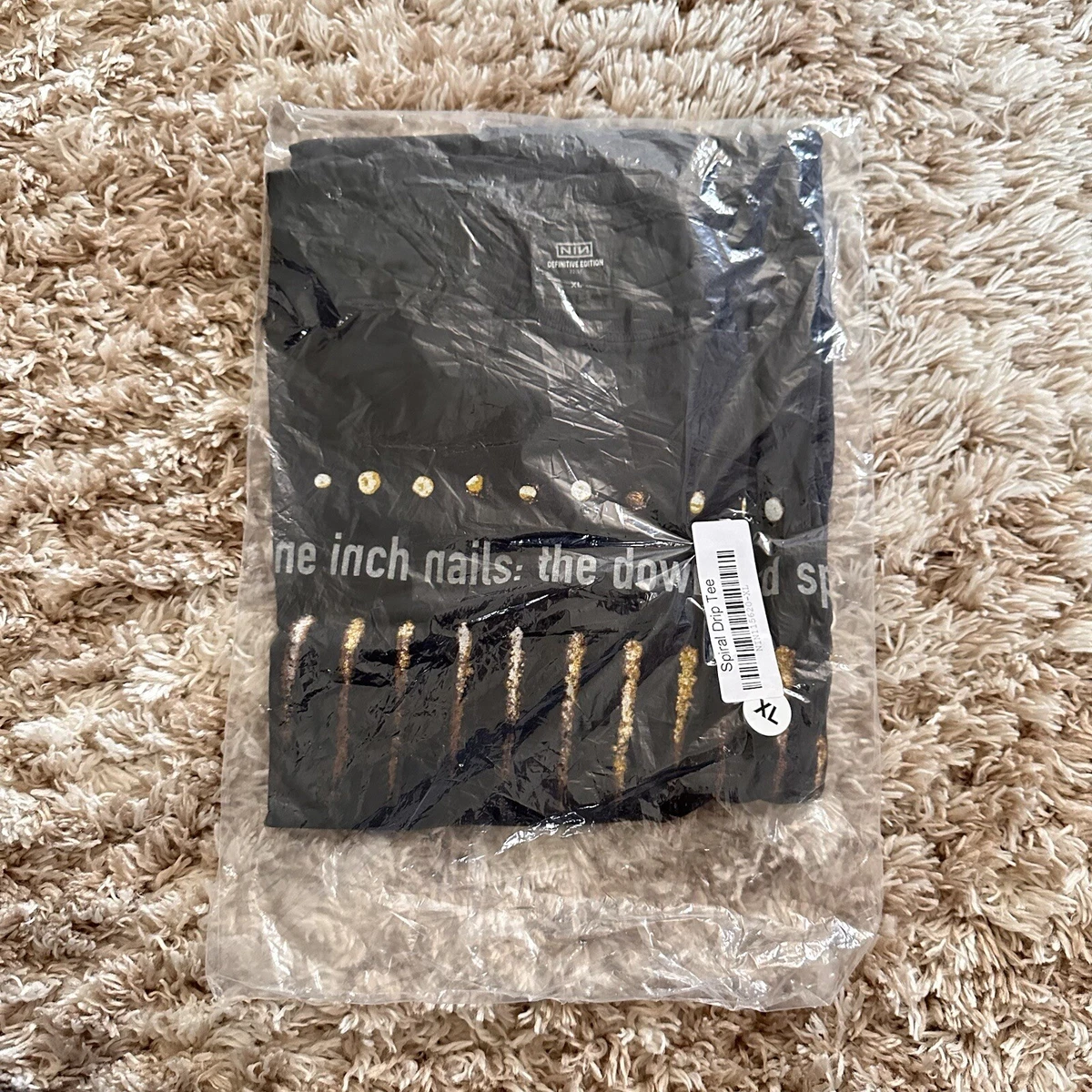 RARE SEALED - Nine Inch Nails Downward Spiral T Shirt XL 1994 SALT AND TEETH