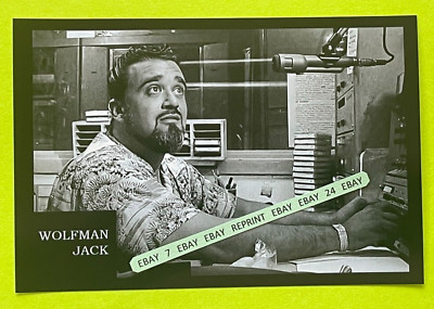 Found PHOTO American Graffiti Movie DJ & Actor WOLFMAN JACK Radio Legend