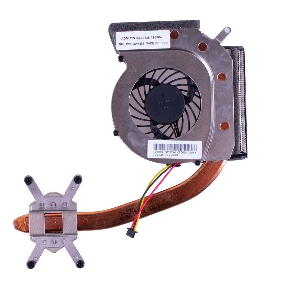 New CPU Cooling 3 pins Fan Heatsink for Lenovo ThinkPad L420 L520 04W1463 - Image 2 of 4