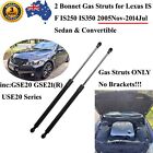 <!--F#f_0-->2 Bonnet Hood Gas Struts For Lexus IS F IS250 IS350 GSE20R GSE21 USE20 2005-2014<!--F/-->