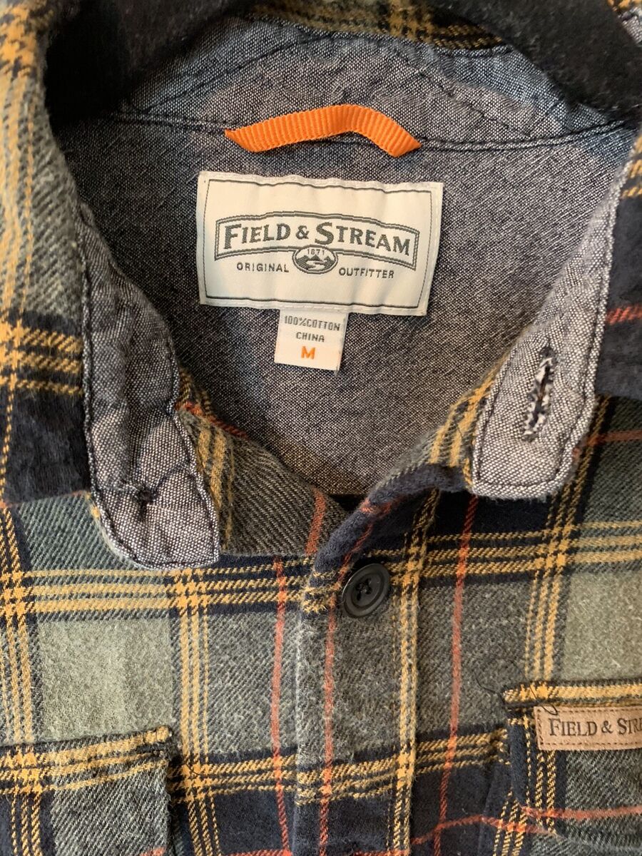 Field Stream Mens Size M Medium Green Black Classic Plaid Field Stream Mens Size M Medium Green Black Classic Plaid