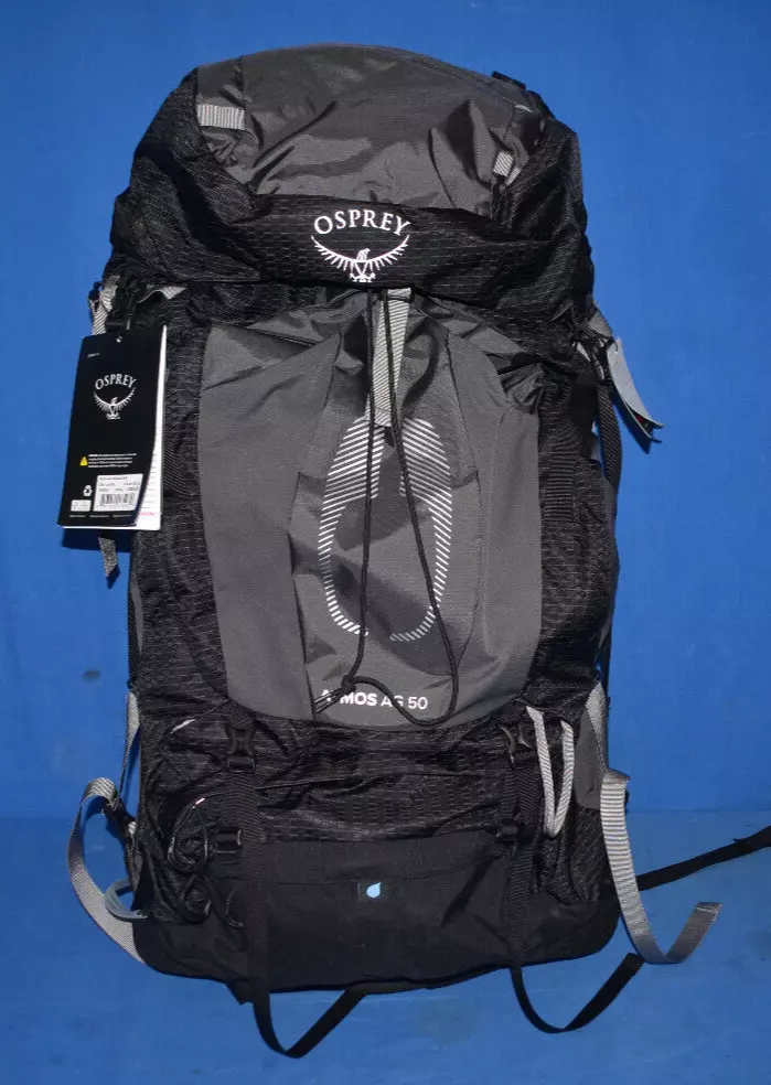 Osprey Men's Atmos AG 50 Pack - Black - Small/Medium