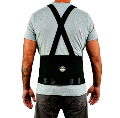 Ergodyne ProFlex 1400UN Back Support Belt 8.75'' Universal Size Fit Waist 28''-46''
