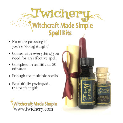 FOLLOW ME FORMULA SPELL KIT, Do As I Say, As You Please, Hoodoo Voodoo, TWICHERY