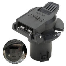 RV 7 Way Trailer Adapter Socket Twist Lock For Chevy Express Suburban 2001-2017