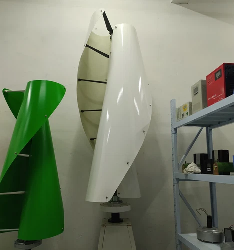 3KW 48V Vertikale Windkraftanlage Low Lärm Windgenerator mit Grid Wechselrichter - Bild 9 von 21