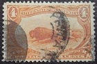 US Stamps Collection Scott # 287 - 4 Cent Trans-Mississippi Exposition - Used