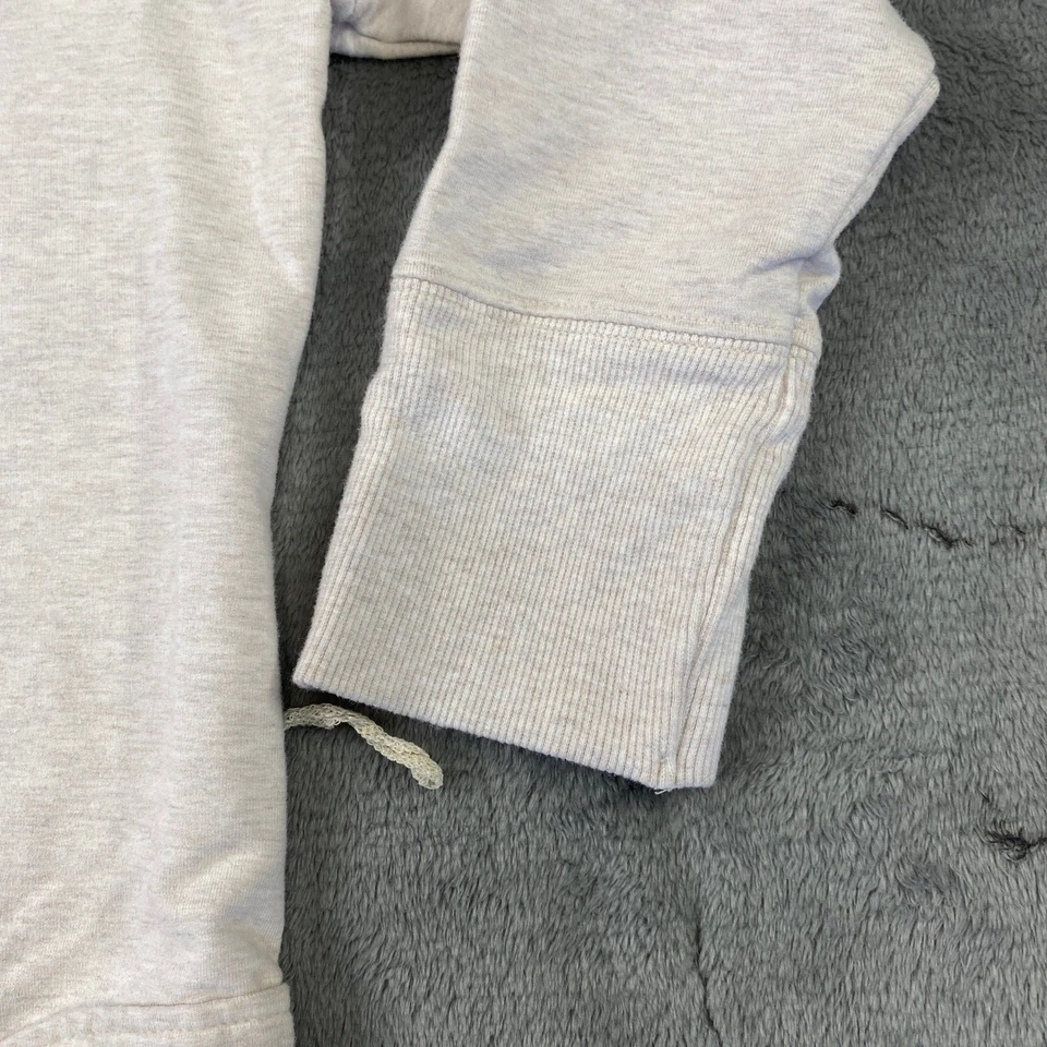 Cárdigan Suéter Original Penguin Mujer Largo Cremallera Con Capucha Beige Talla M Tarea Foto 4 de 4