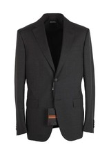 ZEGNA Signature Tailored Gray Suit Size 50C / 40S U.S. New With Tags