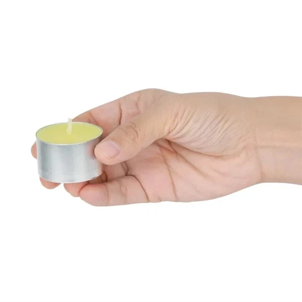 Citronella Tea Lights Eazyzap 8hr Burn Time Indoor Outdoor Pack of 50 - Image 3 of 4