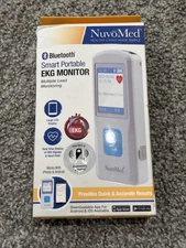NuvoMed - Bluetooth - Smart Portable EKG Monitor - New In Box!