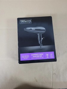 TRESemme Compact 2000W Haar DC Motor Trockner leicht & kompakt 2 Geschwindigkeiten schwarz