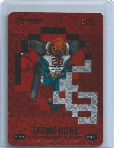 2026 Bo Jackson Battle Arena Tecmo Bowl CHANESAW Helmet Icons Brawl - 95 Power
