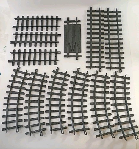 New Bright 1986 1989 G Scale Train Track Lot Curve Straight Rerailer