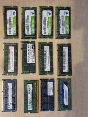 RAM Sammlung 17 Stück| DDR1, DDR2, DDR3 & DDR3L |Notebook SO-DIMM | Corsair, usw