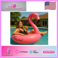 48  Inflatable Flamingo Pool Float: Fun Summer Beach Companion for All Ages