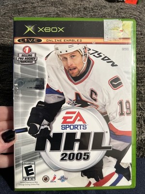 NHL 2005 Microsoft Xbox 2004 Complete In Box Tested And Working 