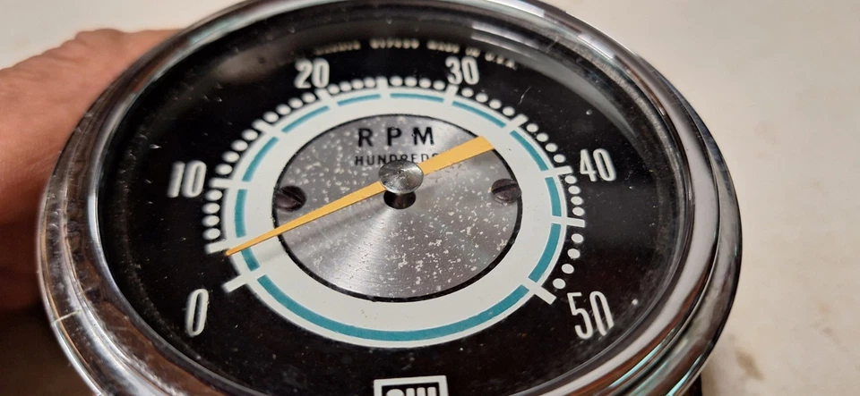 Tacómetro Stewart Warner Greenline 1972 5 K RPM SW Tach Race  Foto 3 de 4