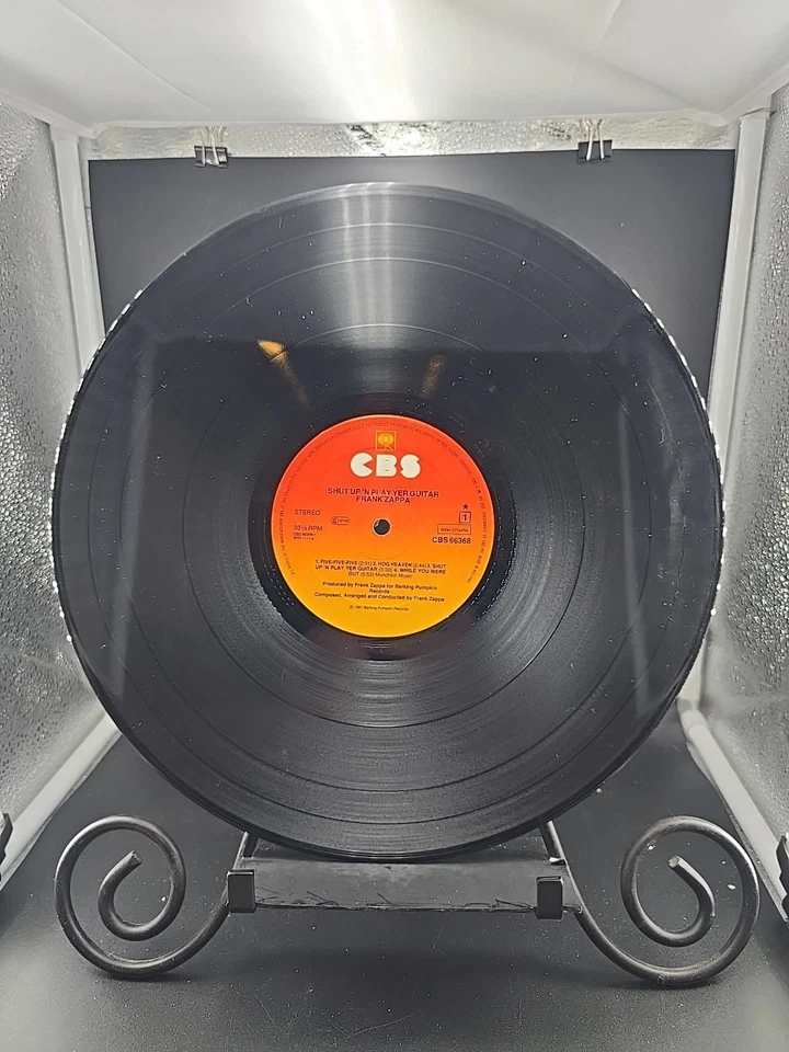 Frank Zappa Shut Up 'N Play Yer Guitar 3 LP CBS 66368 Vinyl EX Box Set  - Imagem 4 de 4