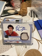 11-12 UD Upper Deck The Cup Signature Patches Doug Wilson #/75 Patch Auto HOF