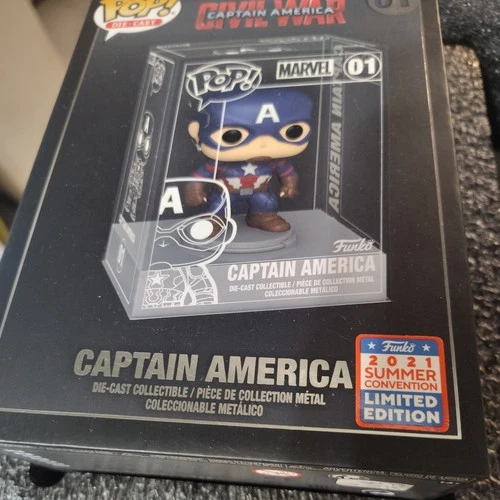 Funko POP! Marvel Captain America: Civil War Captain America #1 Funko Exclusive