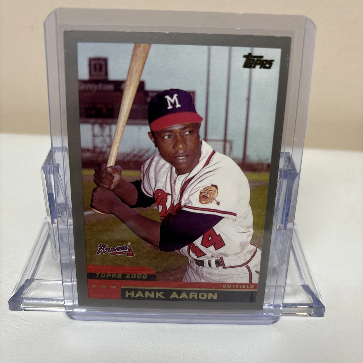Topps Hank Aaron 2000 Season Baseball Sports Trading Cards